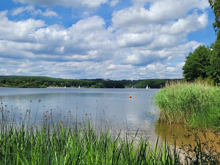 Ruhiger Platz zum erholen am Bostalsee: Rennradfahren und Rennradtouren ...