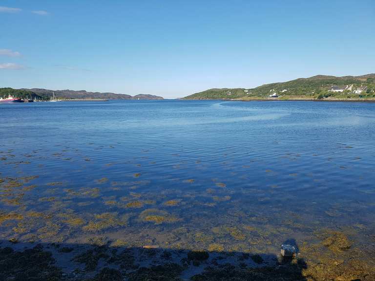 Lochinver Larder Pie shop 👍 Rennradfahren und Rennradtouren komoot