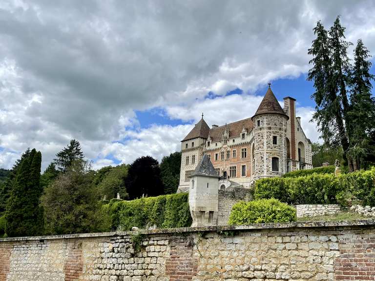 Schloss Houetteville Rennradfahren und Rennradtouren komoot