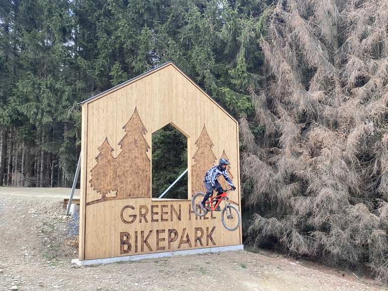 Alm Greenhill Bikepark MountainbikeTouren und Trails komoot