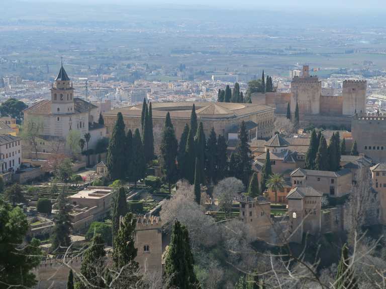 Cerro del Sol – Mirador Silla del Moro Recorrido circular desde Granada