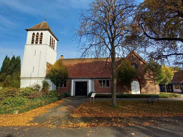 Abend Spaziergang am Sennesee Sennesee Runde von StukenbrockSenne