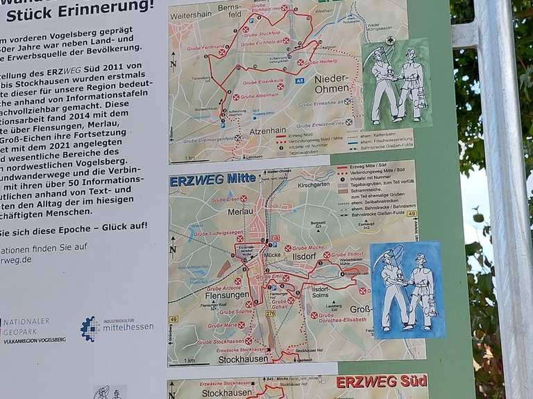 Infotafel 14 Windhainer Teich Wanderungen und Rundwege komoot
