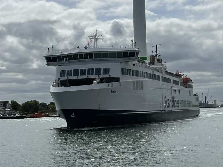 Hybrid Ferry RostockGedser Routes for Walking and Hiking Komoot