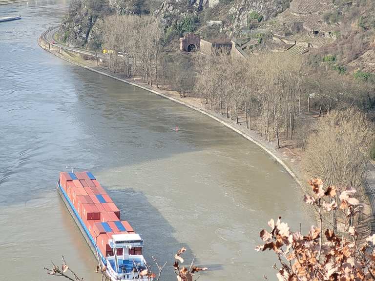 Aussichten auf Oberwesel Wanderungen und Rundwege komoot