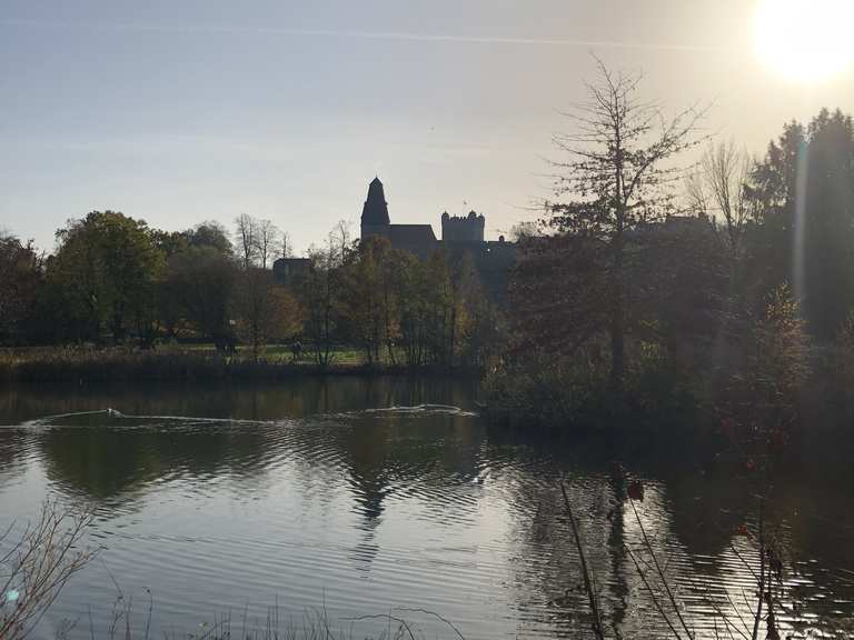 Schlosspark Kurpark Bad Bentheim Rondje vanuit Bad Bentheim