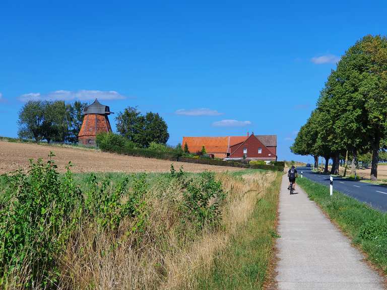 Giftener See Blick auf Schloss Marienburg Runde von Sarstedt