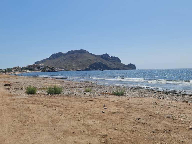 Cala Blanca y Playa de la Galera — circular desde Calabardina por el ...