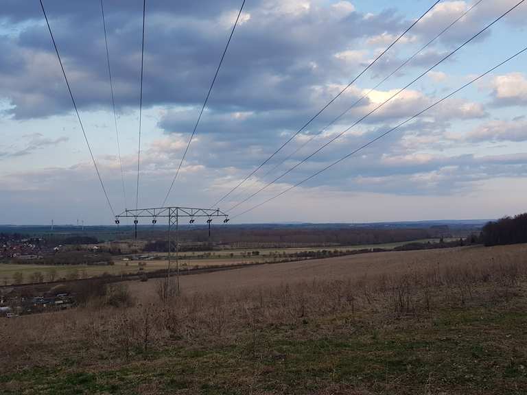 Seeberg mit Blick auf Gotha Siebleben Wanderungen und Rundwege komoot
