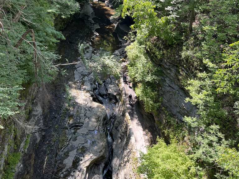 Trail and Finger Lakes Trail Watkins Glen State Park hike