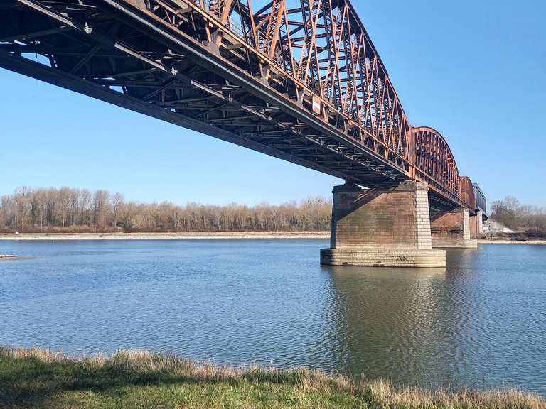 Pont de Beinheim / Rheinbrücke Wintersdorf: Rennradfahren und ...