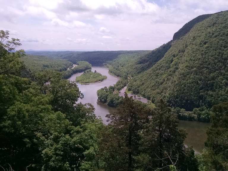Mount Tammany Loop Worthington State Forest hardlooproute Komoot