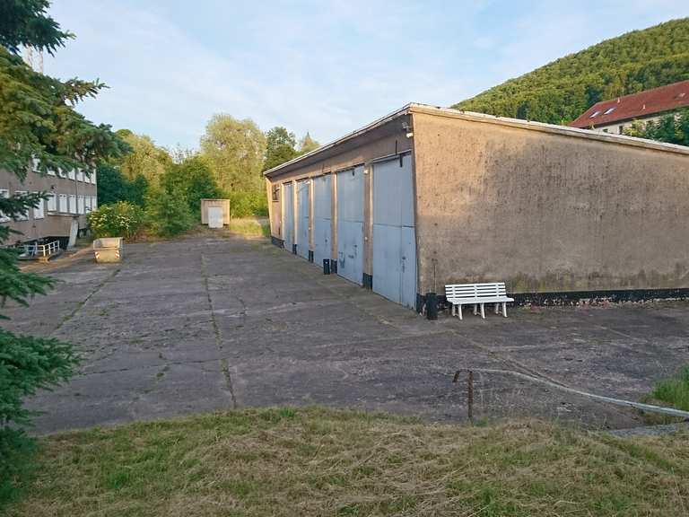 ehemalige Kaserne der Grenztruppen MountainbikeTouren und Trails