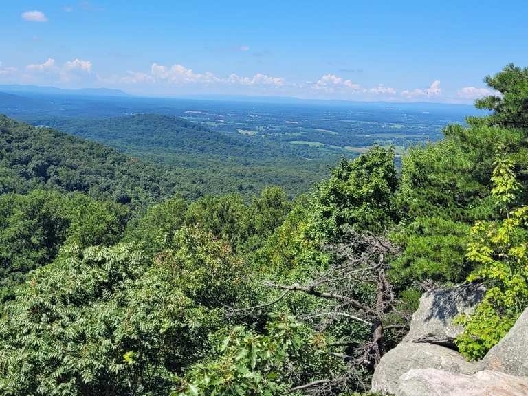 Wilson Gap bis Rocks Overlook über den Appalachian Trail — Rolling ...