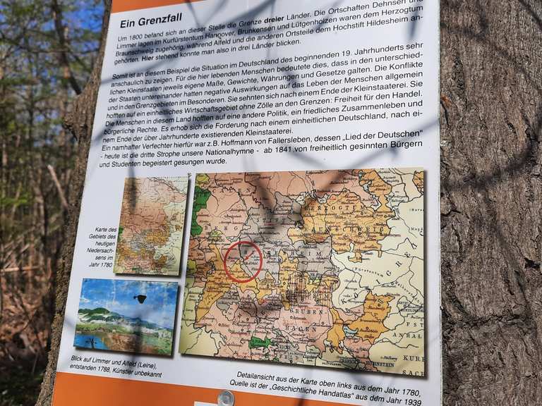 Drei-Länder-Eck (anno dazumal): Wanderungen und Rundwege | komoot