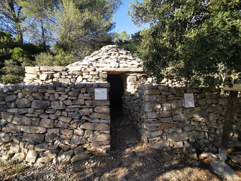 Capitelles de la Colline Saint Roch MountainbikeTouren und Trails
