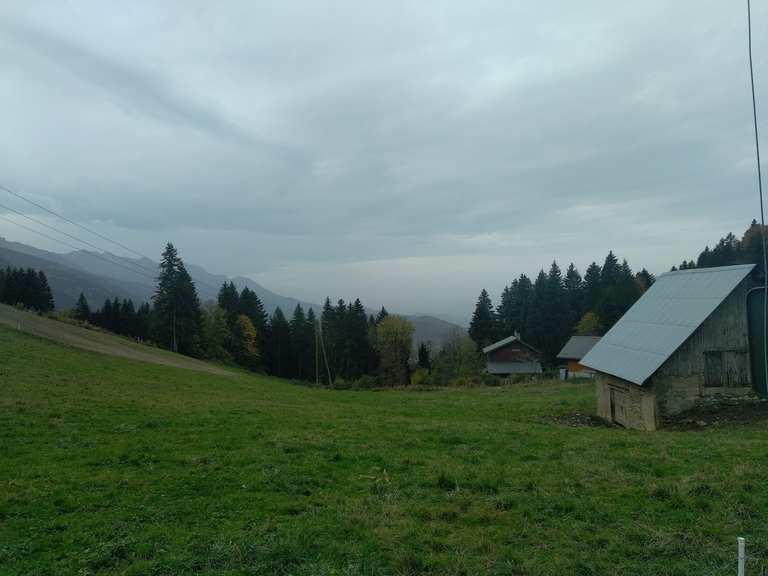 Col du Barioz, par la route du Levet Rennradfahren und Rennradtouren