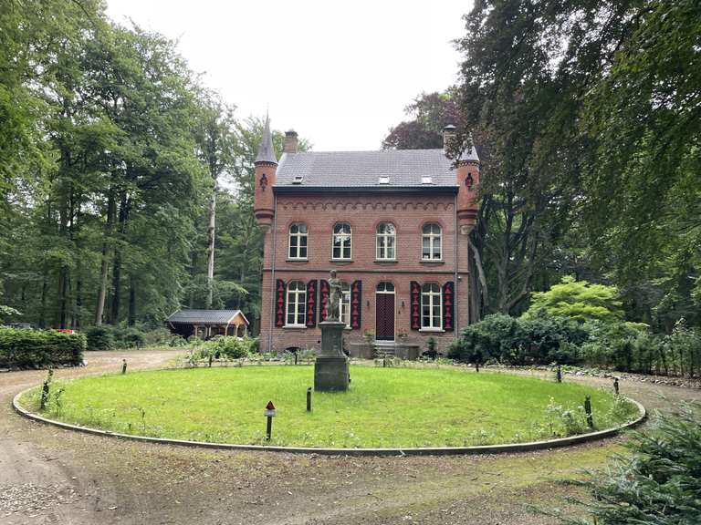Neogotisch jachthuis op landgoed Gorp & Roovert wandelroutes en hikes ...