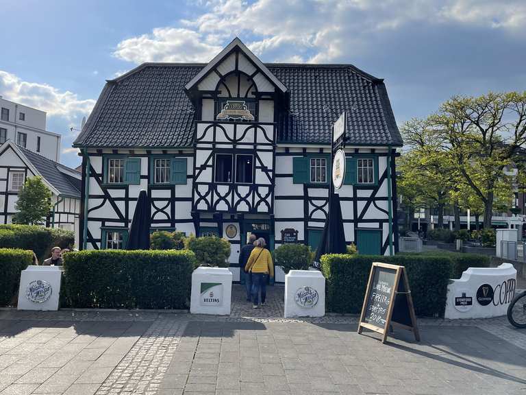 Aussichtspunkt MonbagSee Alter Knipprather Weg Runde von Monheim am