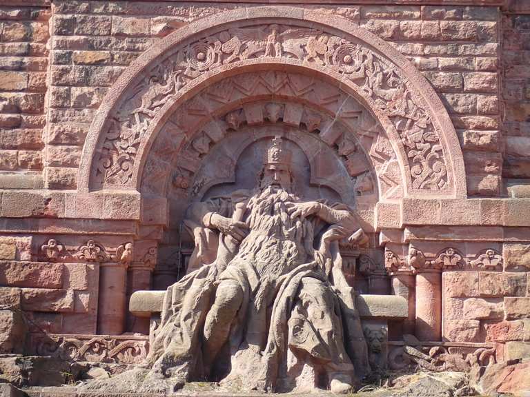 Friedrich Barbarossa/Kyffhäuser Denkmal: Wanderungen und Rundwege | komoot