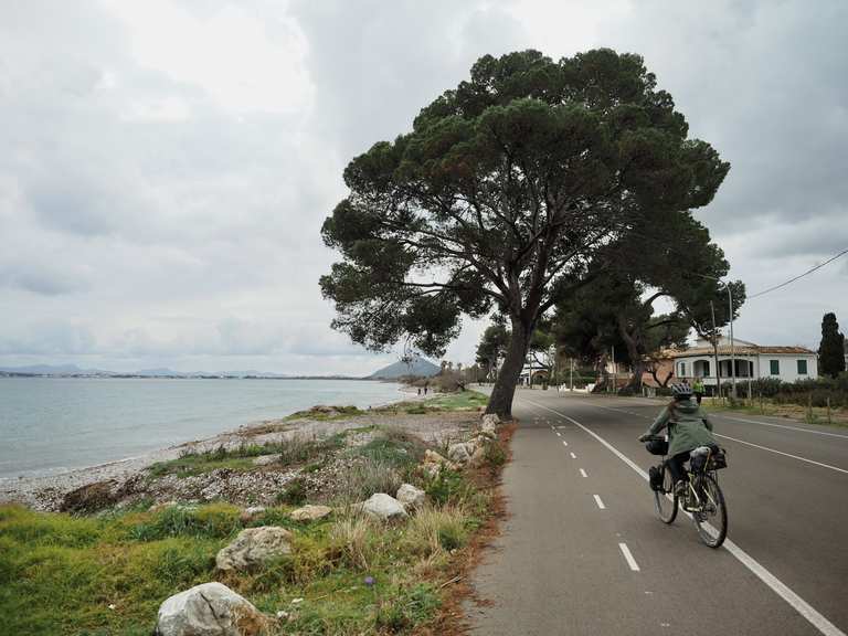 Bike lane from Port de Pollença to Alcúdia Cycle Routes and Map Komoot