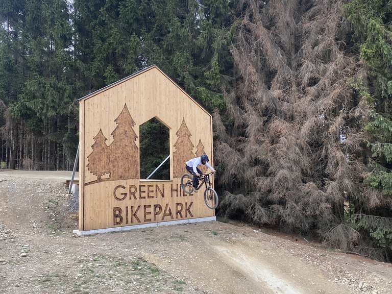 Alm Greenhill Bikepark MountainbikeTouren und Trails komoot