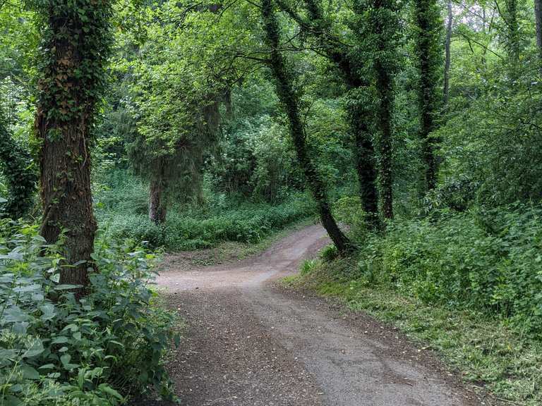 The Mercian Way Cycle Routes and Map Komoot