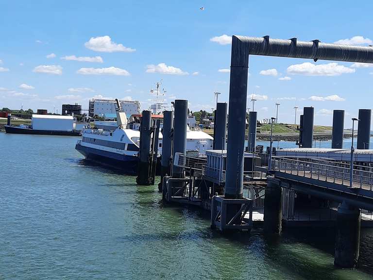 Fähre Vlissingen nach Breskens.: Wanderungen und Rundwege | komoot