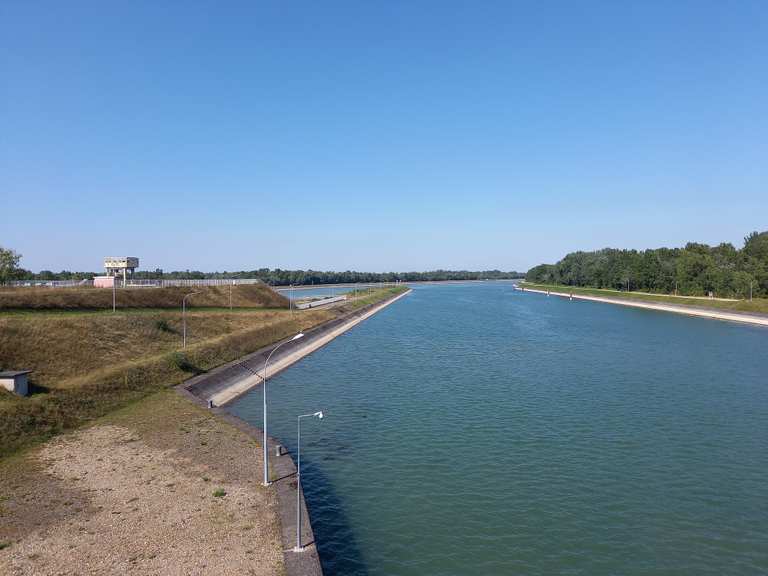 Écluse du Rhin près de Gerstheim - Cycle Routes and Map | Komoot