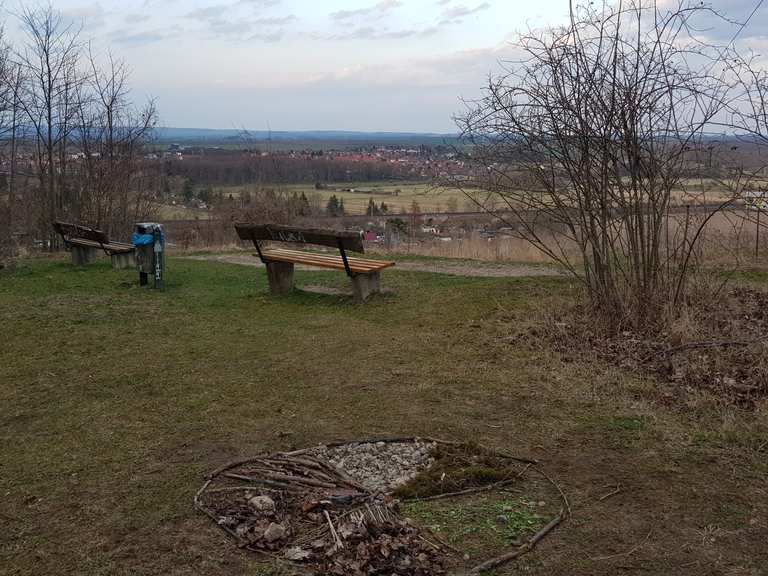 Seeberg mit Blick auf Gotha Siebleben Wanderungen und Rundwege komoot