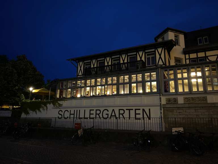 Schiller Garten Gastwirtschaft Wanderungen und Rundwege komoot