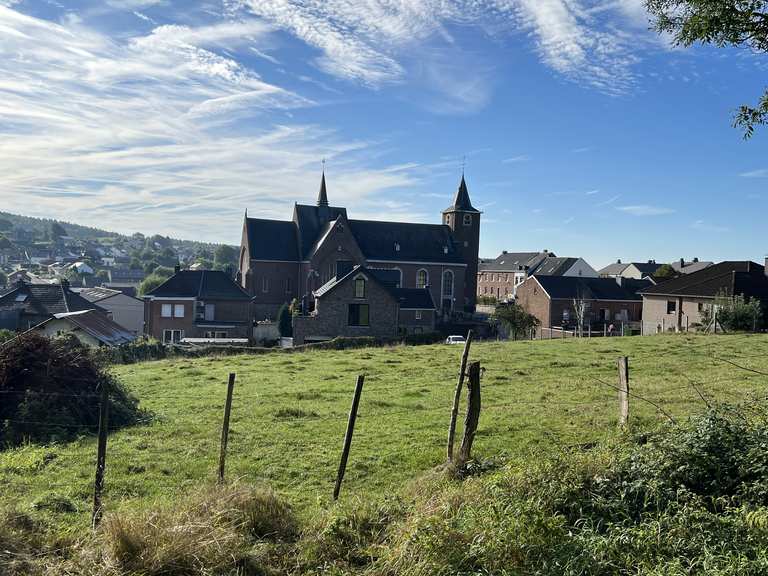 Église SaintHubert (Gemmenich) Radtouren und Radwege komoot