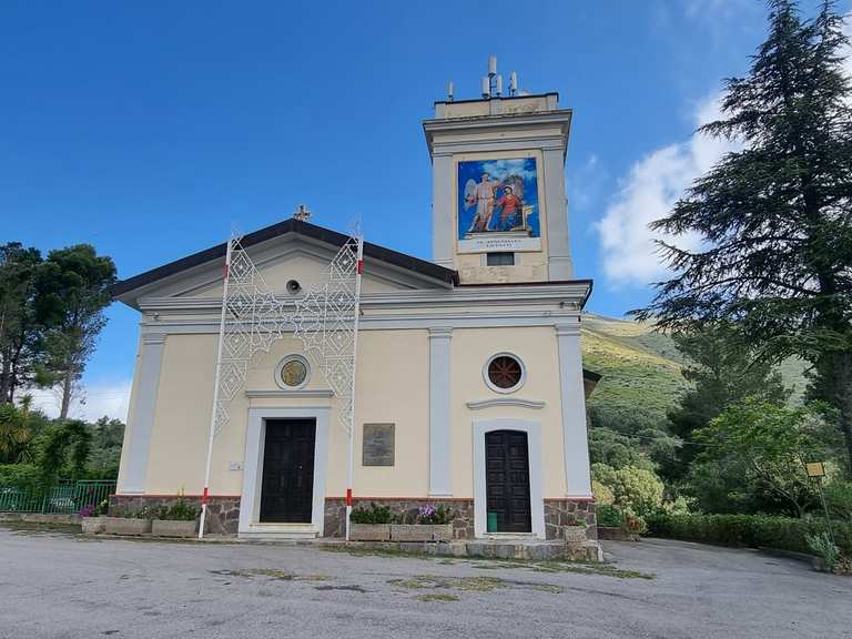 Santuario S.S. Annunziata di Licusati MountainbikeTouren und Trails