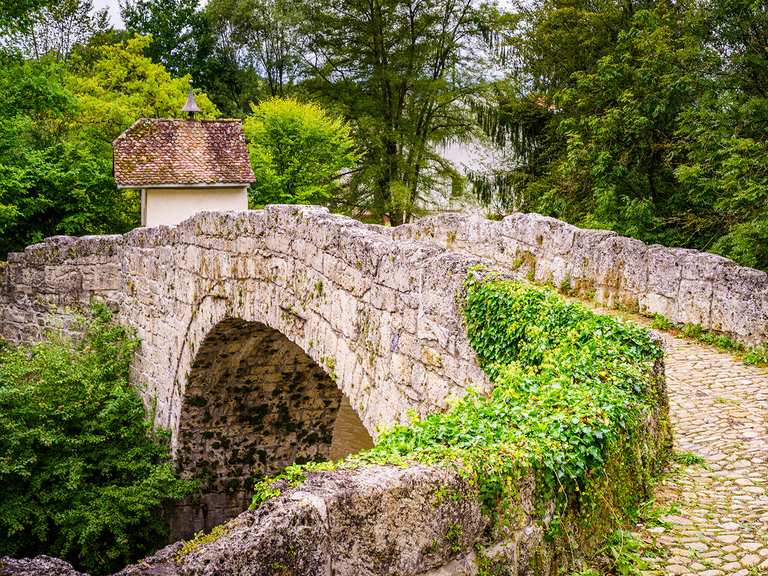 Pont de SainteApolline St. ApolloniaKapelle boucle au départ de Pérolles randonnée