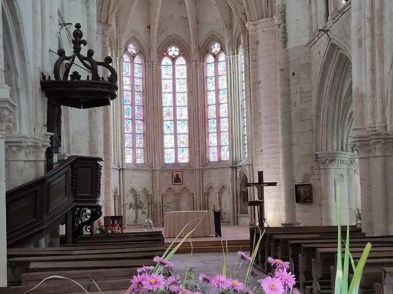 Église NotreDamedelaNativité Wanderungen und Rundwege komoot