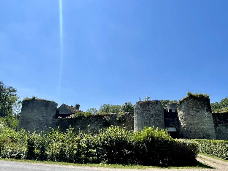 Château de Mez le Maréchal Rennradfahren und Rennradtouren komoot