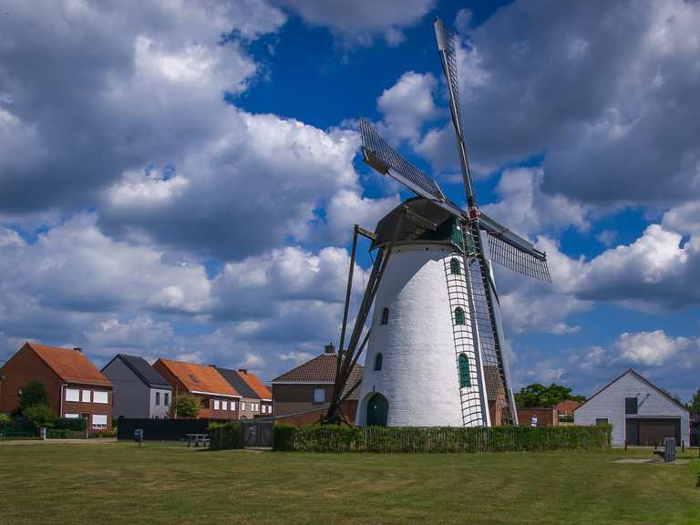 De Stenen Molen van Pulderbos Warandeplas Loop from Pulderbos bike Tour Komoot