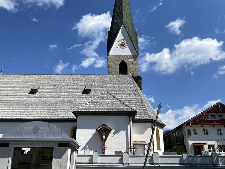 Pfarrkirche Hinterthiersee Wanderungen und Rundwege komoot
