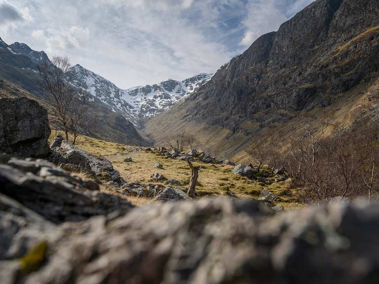 Bidean nam Bian and Stop Coire Sgreamhach loop — Glencoe National ...