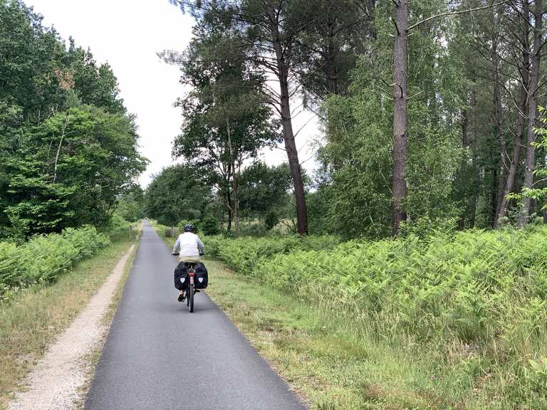 Voie verte dans les Landes de Bordeaux Radtouren und Radwege komoot