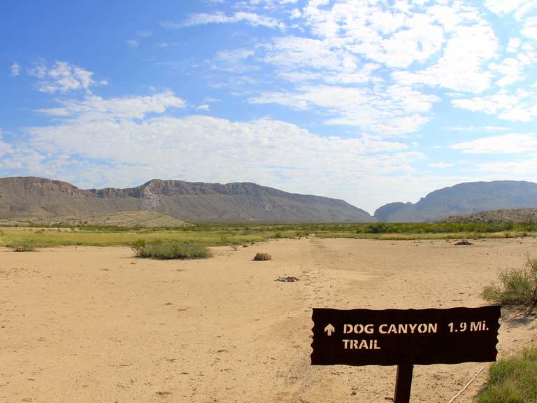 Dog Canyon Trail Big Bend National Park Wanderung Komoot