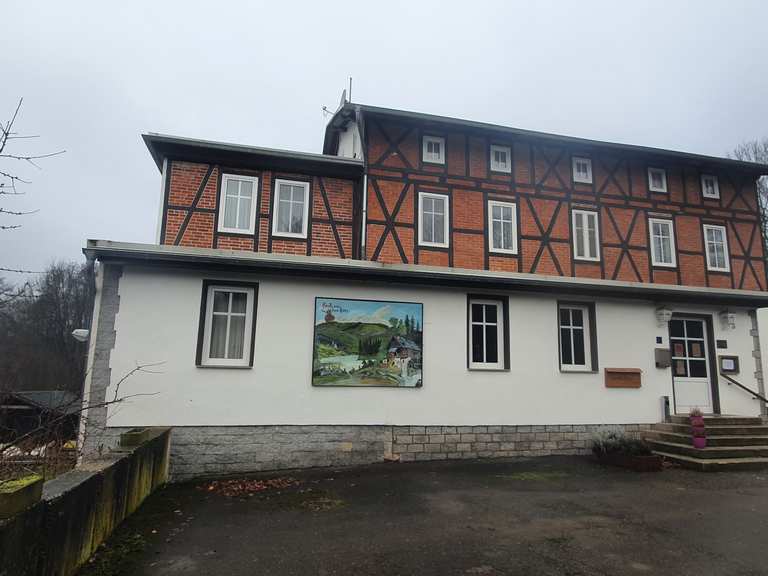 Kunstteich Wettelrode Gartenhaus Café Runde von Vatteröder Teich