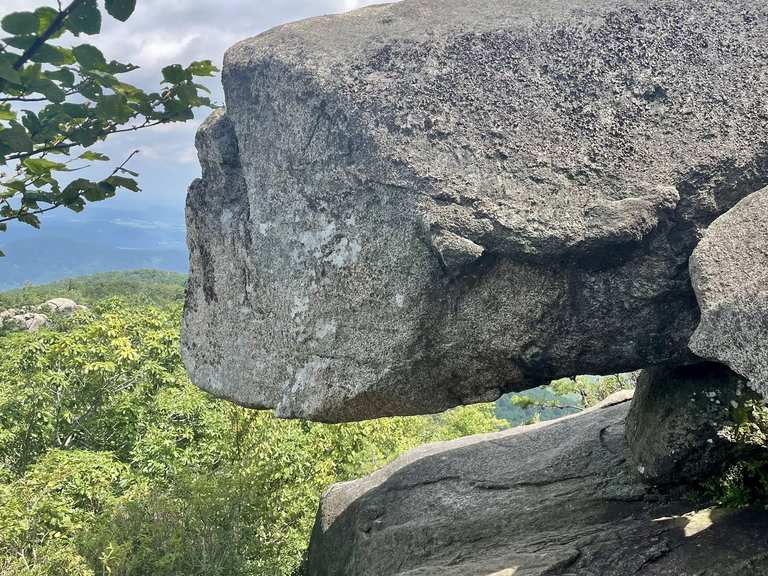 Sommet de Old Rag Mountain via Ridge Trail boucle - Shenandoah National ...