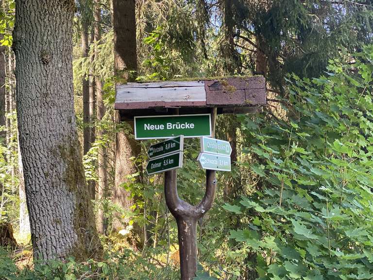 Schwarza MountainbikeTouren und Trails komoot