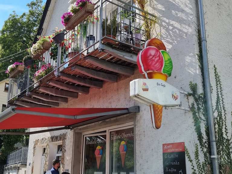 Eisdiele mit leckerem Eis Wanderungen und Rundwege komoot