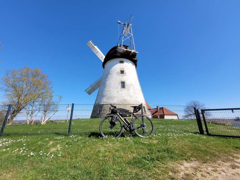 Windmühle Suxdorf Bockwitzer Turmwindmühle Radtouren und Radwege
