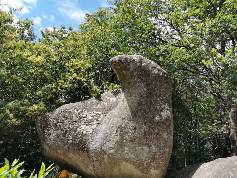 Le sentier de la Peyro Clabado par le sentier des Merveilles boucle