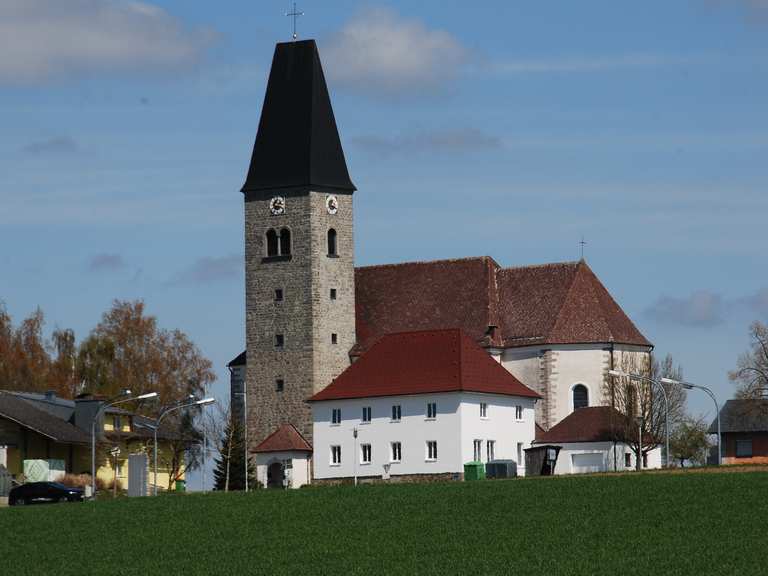 Pfarrkirche Pühret Wanderungen und Rundwege komoot