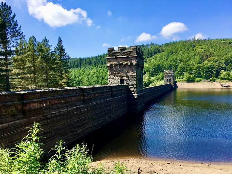 Alport Castles Derwent Dam Loop from Hope hike Komoot