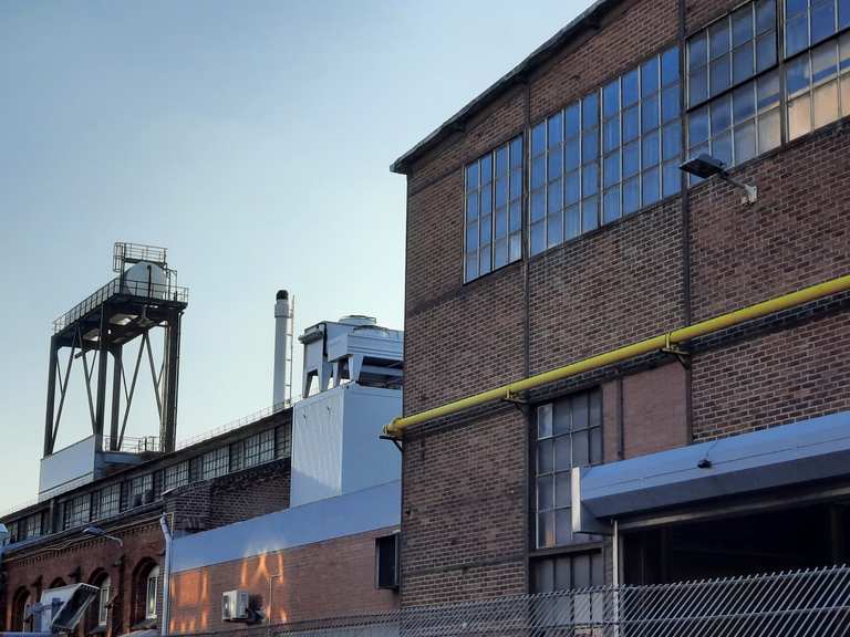 Production plant for copper processing Routes for Walking and Hiking